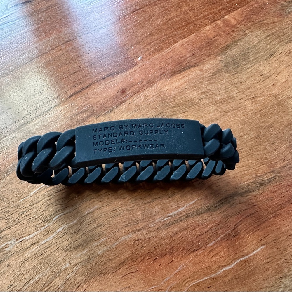 Marc by Marc Jacobs Black Chain Bracelet